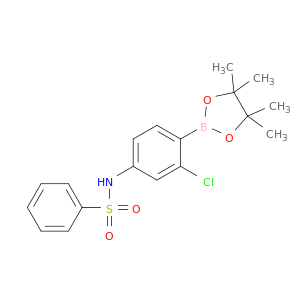 2-氯-4-(苯磺酰氨基)苯硼酸频哪醇酯