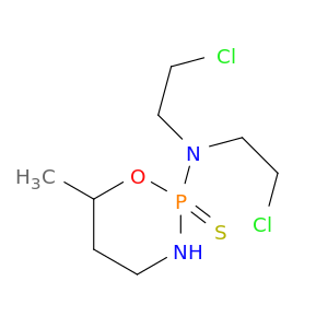 2H-1,3,2-Oxazaphosphorin-2-amine,N,N-bis(2-chloroethyl)tetrahydro-6-methyl-, 2-sulfide