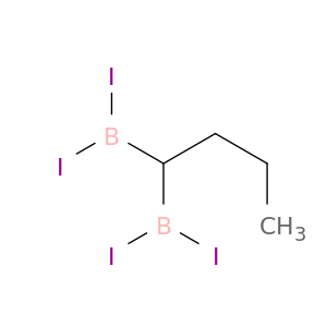 Borane, butylidenebis[diiodo-