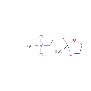 1,3-Dioxolane-2-propanaminium, N,N,N,2-tetramethyl-, iodide