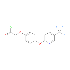 Acetyl chloride, [4-[[5-(trifluoromethyl)-2-pyridinyl]oxy]phenoxy]-