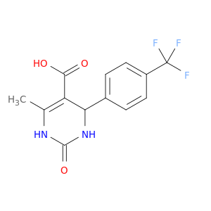 5-Pyrimidinecarboxylicacid, 1,2,3,4-tetrahydro-6-methyl-2-oxo-4-[4-(trifluoromethyl)phenyl]-