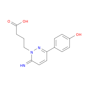 3-(4-HYDROXYPHENYL)-6-IMINO-1(6H)-PYRIDAZINEBUTANOIC ACID