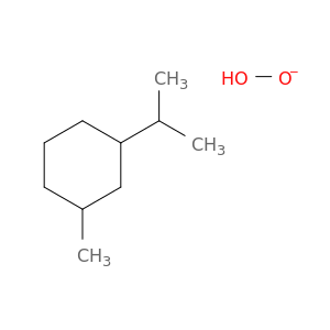 Cyclohexane, 1-methyl-3-(1-methylethyl)-, hydroperoxide