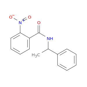 Benzamide,2-nitro-N-(1-phenylethyl)-