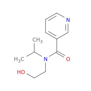 3-Pyridinecarboxamide, N-(2-hydroxyethyl)-N-(1-methylethyl)-