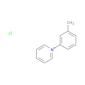 Pyridinium, 1-(3-methylphenyl)-, chloride