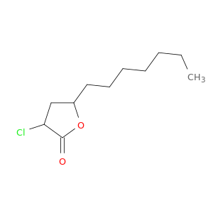 2(3H)-Furanone, 3-chloro-5-heptyldihydro-