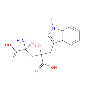 Glutamic acid, 4-hydroxy-4-(1H-indol-3-ylmethyl)-
