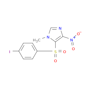 1H-Imidazole,5-[(4-iodophenyl)sulfonyl]-1-methyl-4-nitro-