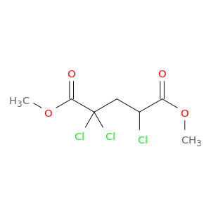 Pentanedioic acid, 2,2,4-trichloro-, dimethyl ester