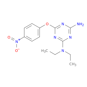 1,3,5-Triazine-2,4-diamine,N2,N4-diethyl-6-(4-nitrophenoxy)-