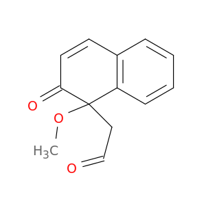 1-Naphthaleneacetaldehyde, 1,2-dihydro-1-methoxy-2-oxo-