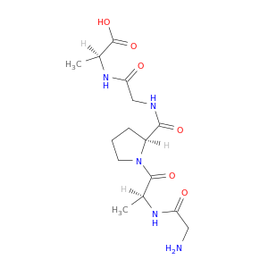 L-Alanine, N-[N-[1-(N-glycyl-L-alanyl)-L-prolyl]glycyl]-