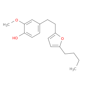 4-[2-(5-丁基-2-呋喃基)乙基]-2-甲氧基苯酚