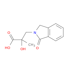 2-hydroxy-2-methyl-3-(1-oxo-2,3-dihydro-1H-isoindol-2-yl)propanoic acid