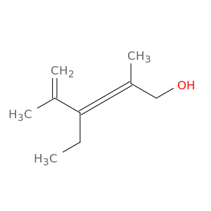 2,3,5-Hexatrien-1-ol, 4-ethyl-2,5-dimethyl-