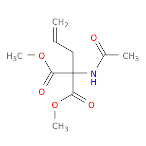 Propanedioic acid, (acetylamino)-2-propenyl-, dimethyl ester