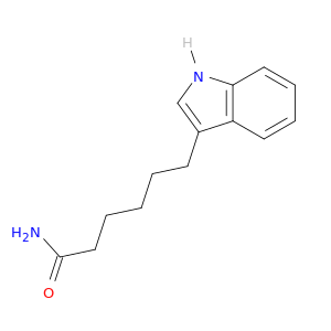 1H-Indole-3-hexanamide