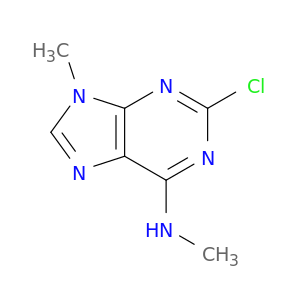 9H-Purin-6-amine, 2-chloro-N,9-dimethyl-