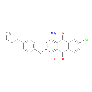 9,10-Anthracenedione, 4-amino-2-(4-butylphenoxy)-6-chloro-1-hydroxy-