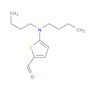 2-Thiophenecarboxaldehyde, 5-(dibutylamino)-