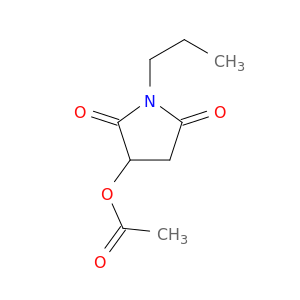 2,5-Pyrrolidinedione, 3-(acetyloxy)-1-propyl-