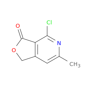 Furo[3,4-c]pyridin-3(1H)-one, 4-chloro-6-methyl-