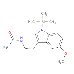 Acetamide, N-[2-[5-methoxy-1-(trimethylsilyl)-1H-indol-3-yl]ethyl]-