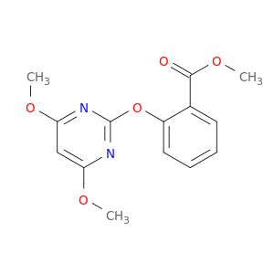 Benzoic acid, 2-[(4,6-dimethoxy-2-pyrimidinyl)oxy]-, methyl ester