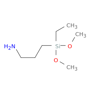 1-Propanamine, 3-(ethyldimethoxysilyl)-