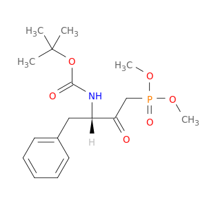 (3S)-4-苯基-3-(Boc-氨基)-2-氧代丁基)膦酸二甲酯