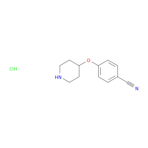 4-(Piperidin-4-yloxy)benzonitrile hydrochloride