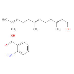 2,6,10-Dodecatrien-1-ol, 3,7,11-trimethyl-, 2-aminobenzoate