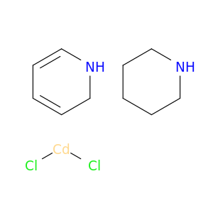 dichlorocadmium; 6H-pyridine; 3,4,5,6-tetrahydro-2H-pyridine