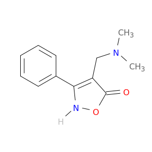 5(2H)-Isoxazolone, 4-[(dimethylamino)methyl]-3-phenyl-