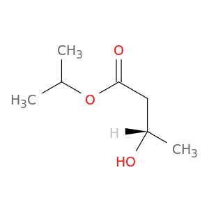Butanoic acid, 3-hydroxy-, 1-methylethyl ester, (S)-