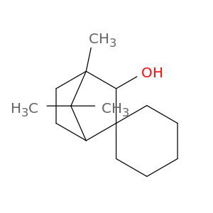 Spiro[bicyclo[2.2.1]heptane-2,1'-cyclohexan]-3-ol, 4,7,7-trimethyl-