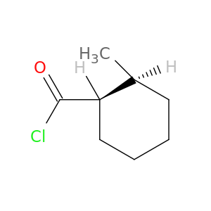 Cyclohexanecarbonyl chloride, 2-methyl-, cis-