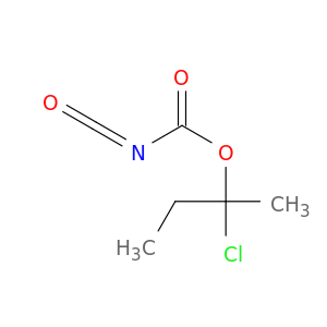 Carbonisocyanatidic acid, 1-chloro-1-methylpropyl ester