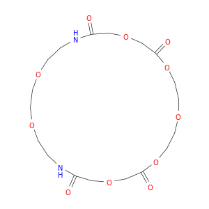 1,4,7,10,13,19,22-Heptaoxa-16,25-diazacycloheptacosane-3,11,15,26-tetrone