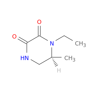 2,3-Piperazinedione,1-ethyl-6-methyl-, (6S)-