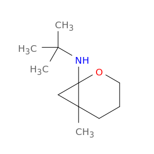 2-Oxabicyclo[4.1.0]heptan-1-amine, N-(1,1-dimethylethyl)-6-methyl-