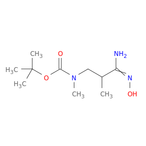 tert-butyl N-[2-(N'-hydroxycarbamimidoyl)-2-methylethyl]-N-methylcarbamate