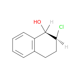 1-Naphthalenol,2-chloro-1,2,3,4-tetrahydro-, (1R,2S)-
