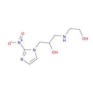 1H-Imidazole-1-ethanol, alpha-(((2-hydroxyethyl)amino)methyl)-2-nitro-
