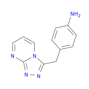 4-{[1,2,4]Triazolo[4,3-a]pyrimidin-3-ylmethyl}aniline