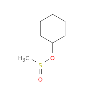 Methanesulfinic acid, cyclohexyl ester