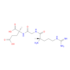 L-Glutamic acid, N-(N-L-arginylglycyl)-