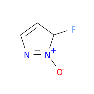 3H-Pyrazole, 3-fluoro-, 2-oxide